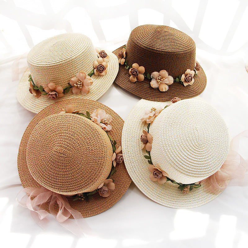 Women's Sun Garland Beach Outdoor Top Hat Sun Protection