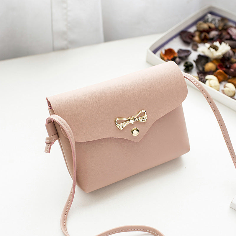 Mid-length Women's Bow Shoulder Messenger Bag