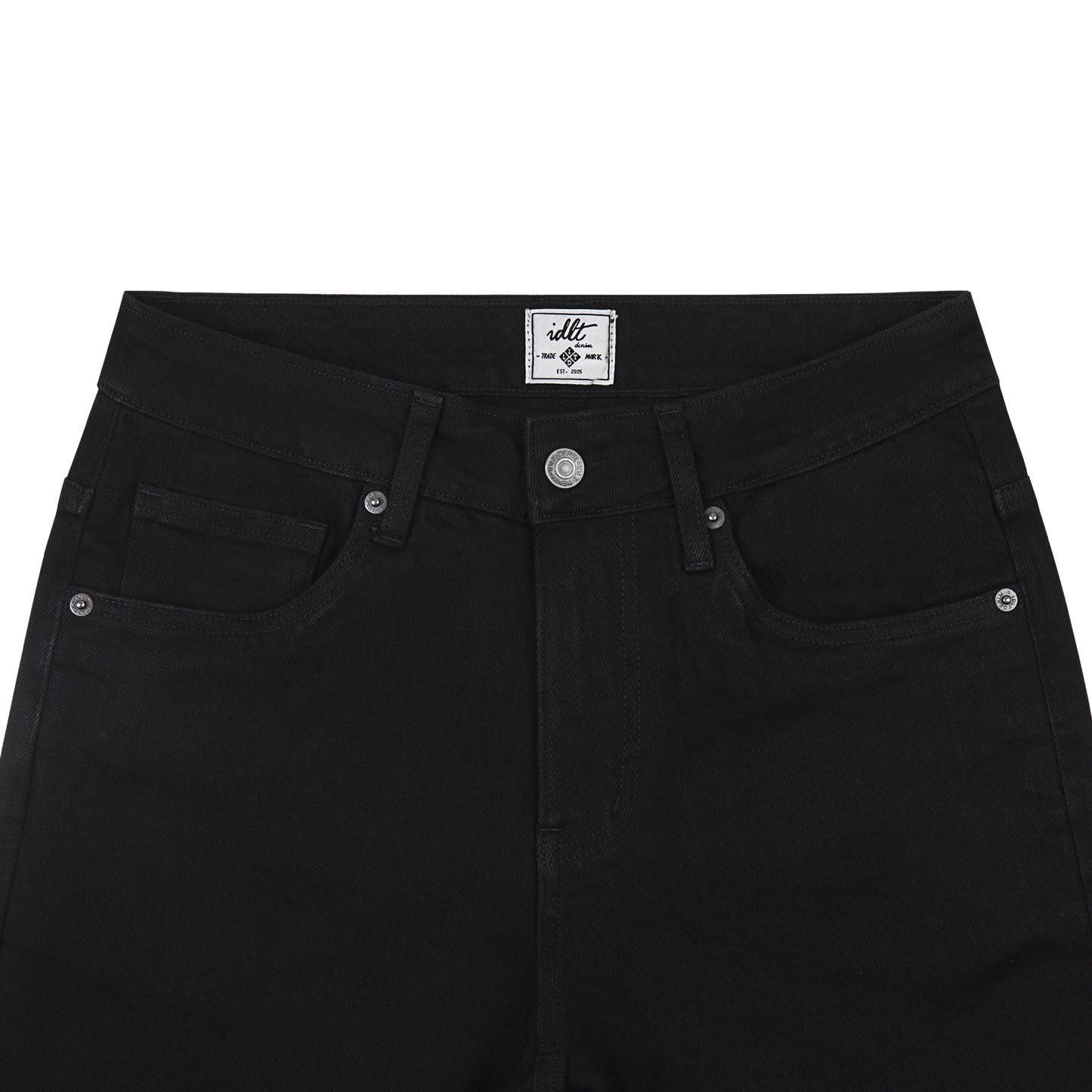 Lengthened Stacked Stretch Slim Fit Jeans