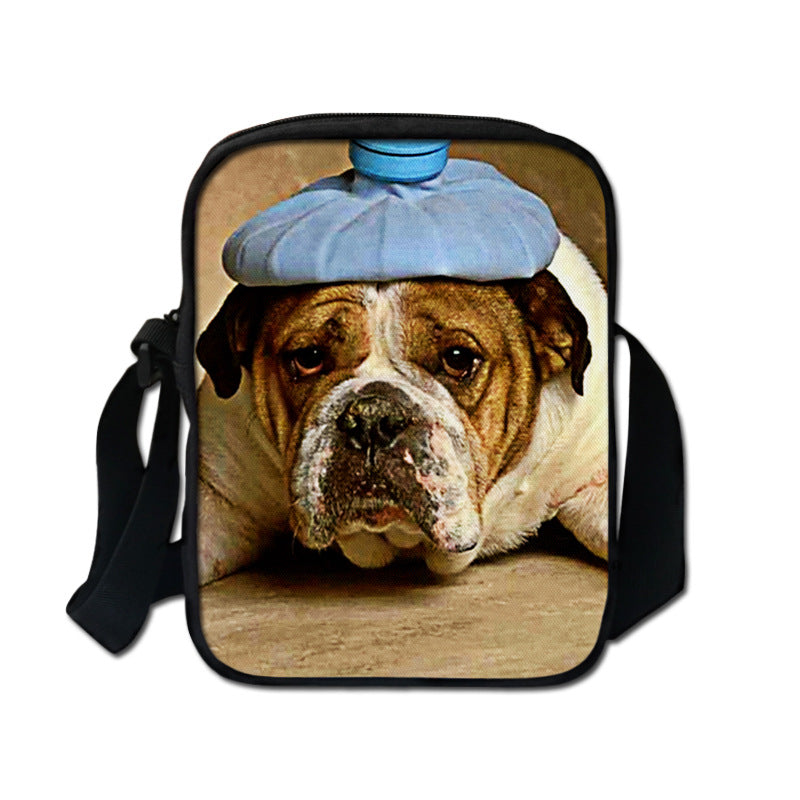 Baggy One Shoulder Schoolbag Messenger Bag