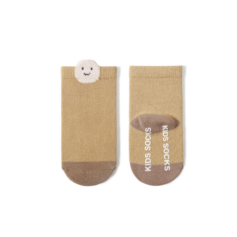 Middle Tube Cartoon Children Floor Socks