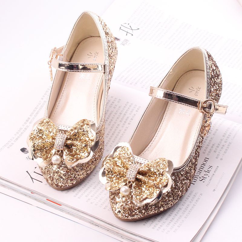 Girls Show High Heels Children Butterfly
