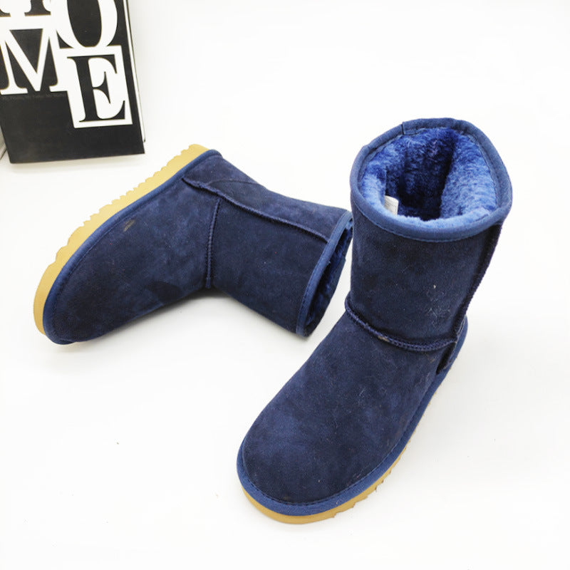 Personalized Mid-calf Length Snow Boots