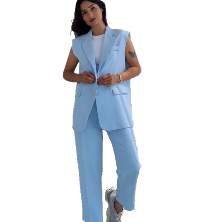Straight-leg Fashion Casual Women's Suit