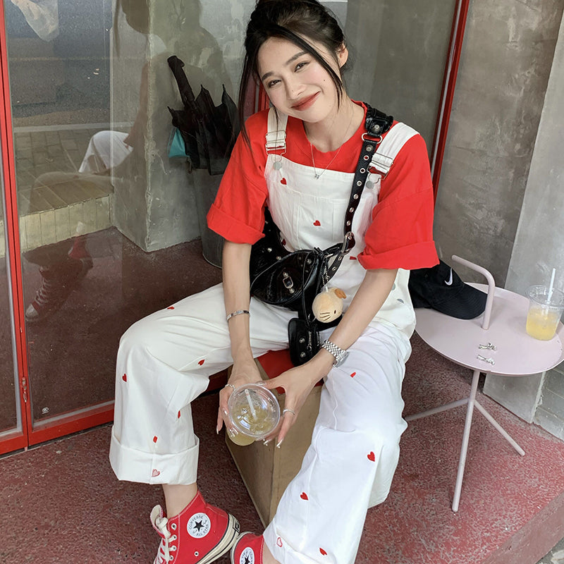 Mode personlighed cowboy overalls dame
