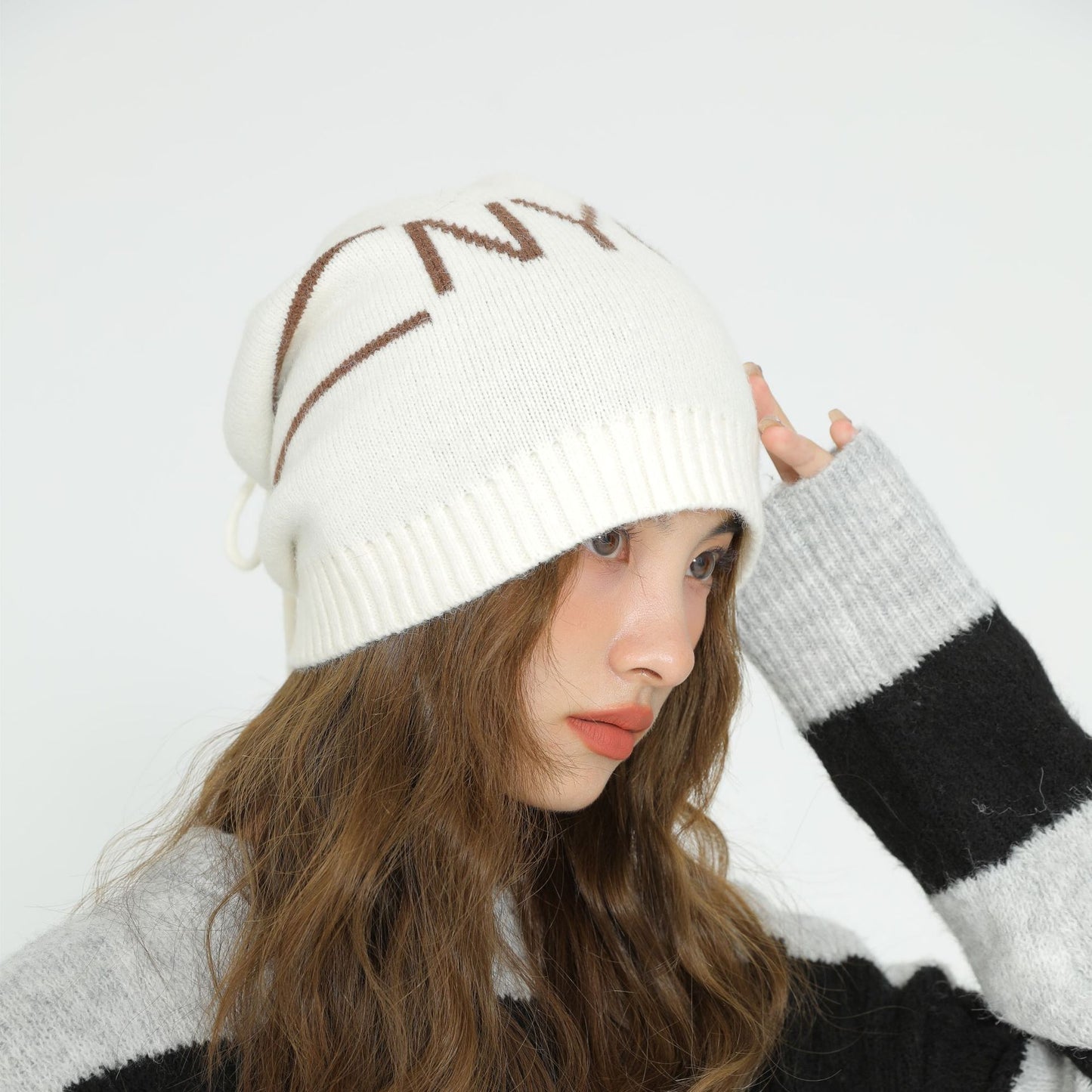 Cute Concave Shape Warm Ear Hat