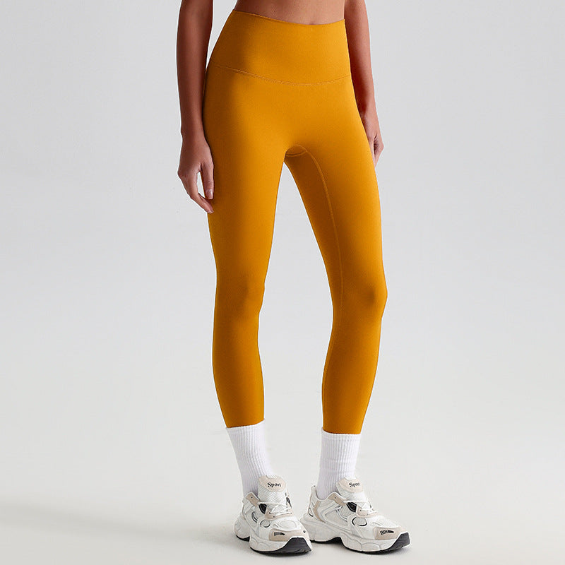 Women's High Waist Hip Lift Tight Stretch Feet Exercise Workout Pants