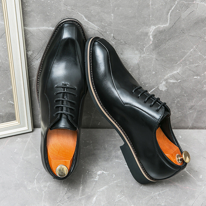 Trendy Business Formal Wear Fashion Men's Dinner Leather Shoes