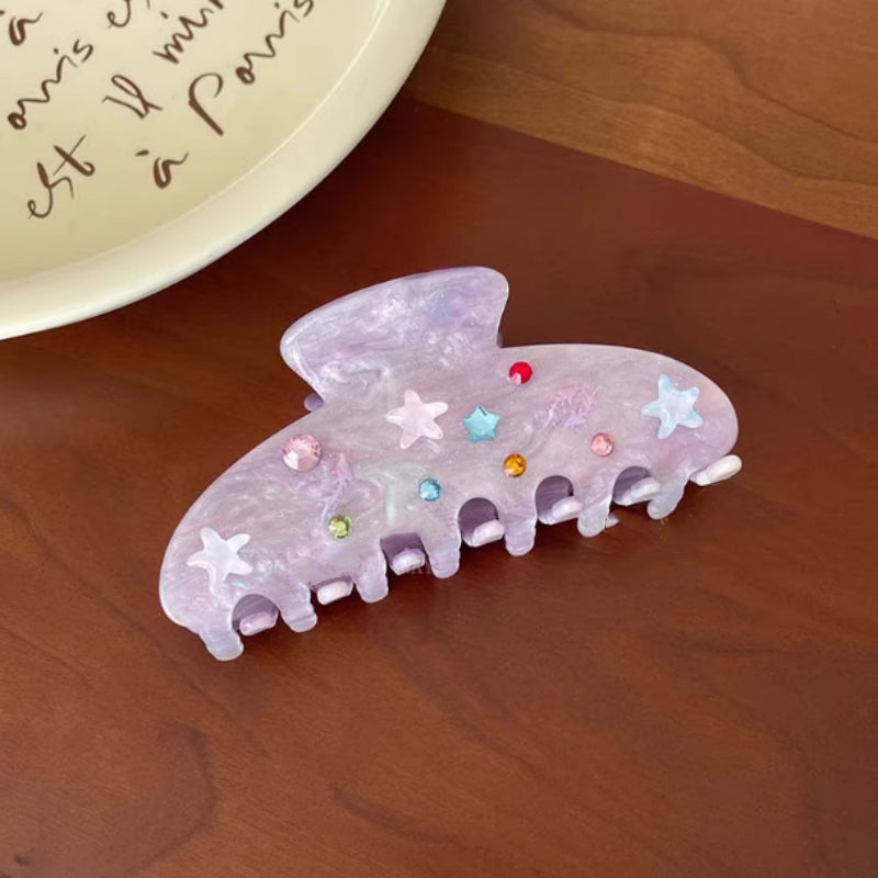 Ocean Style Niche Design Acetate Shark Clip