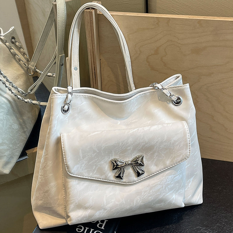Women's Large Capacity Crossbody Fashionable Versatile College Student Class Bag