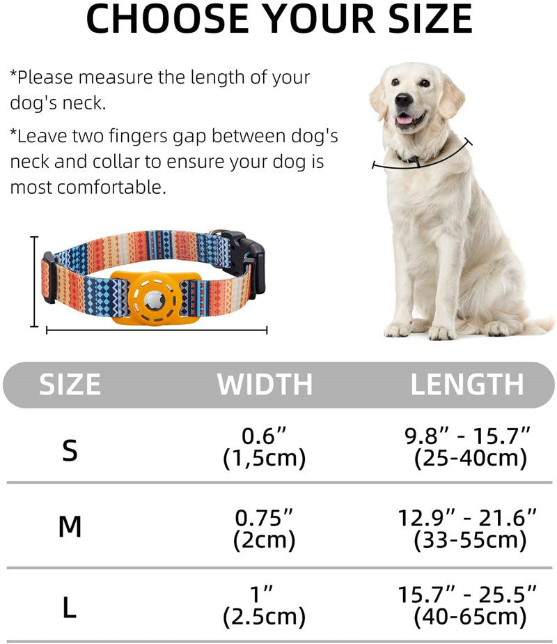 Dog And Cat Digital Print Collar