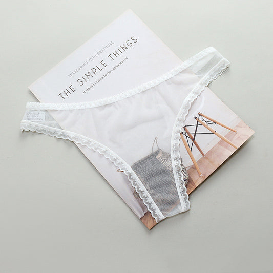 Ladies Fashion Full Transparent Panties T-Line