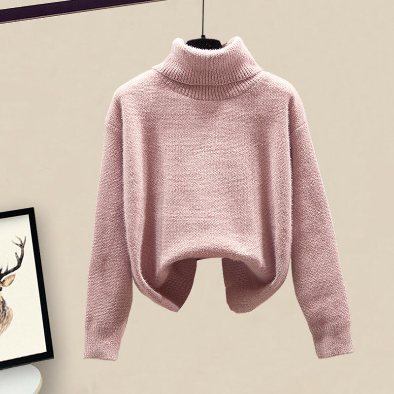 Women's Padded Jacket Sweater Set Made Of Cotton