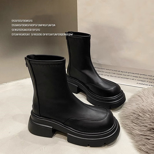 Fashion Skinny Autumn And Winter Ankle Boots