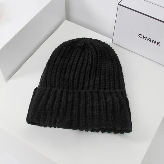 Women's Huge Wool Knitted Hat With Big Circumference