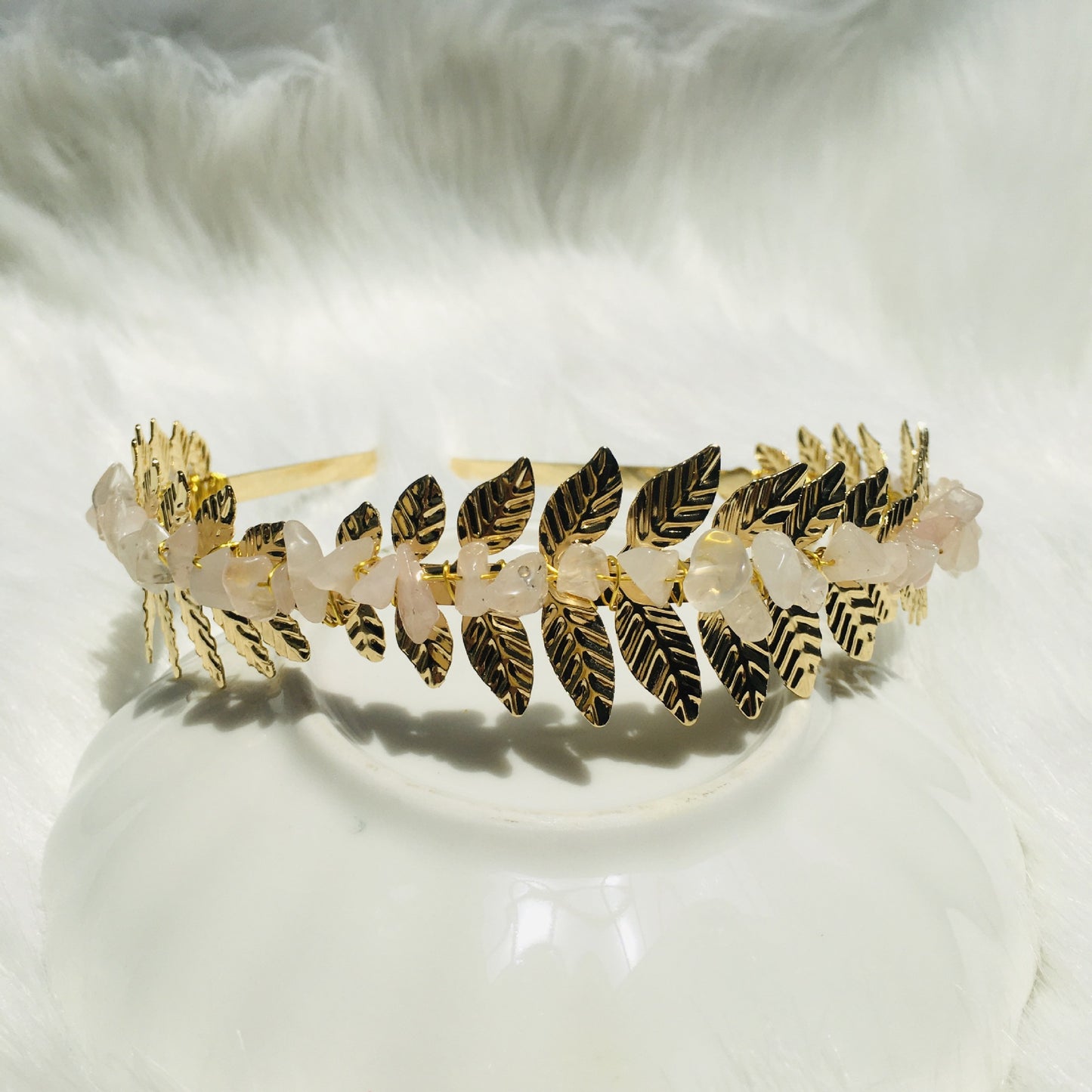 Natural Crystal Hairpin Creative Handmade DIY