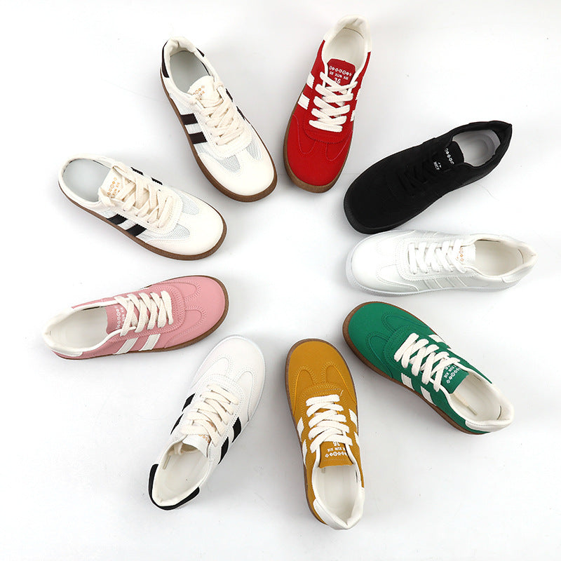 Women's Half Slippers Retro Lace Up Soft Bottom Comfortable
