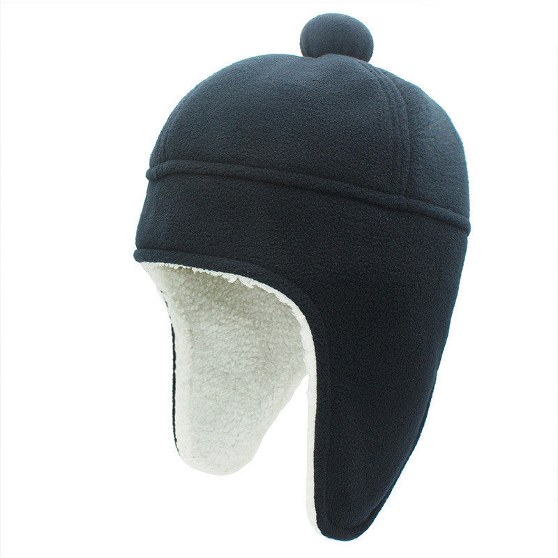 Faux Lamb Wool Cold Hat Autumn And Winter Ear Protection
