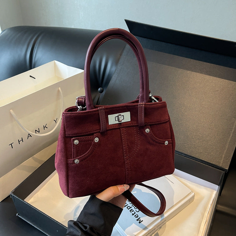Autumn And Winter Retro Women's New Fashion All-matching Messenger Bag