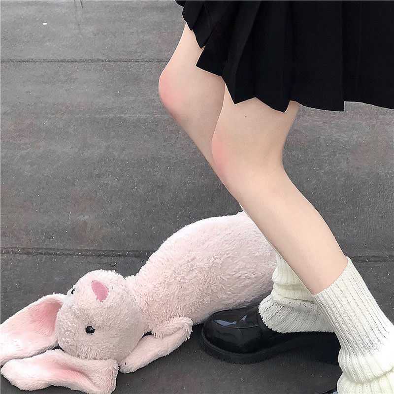 Girls Student Sweet Bubble Knit Pile Socks