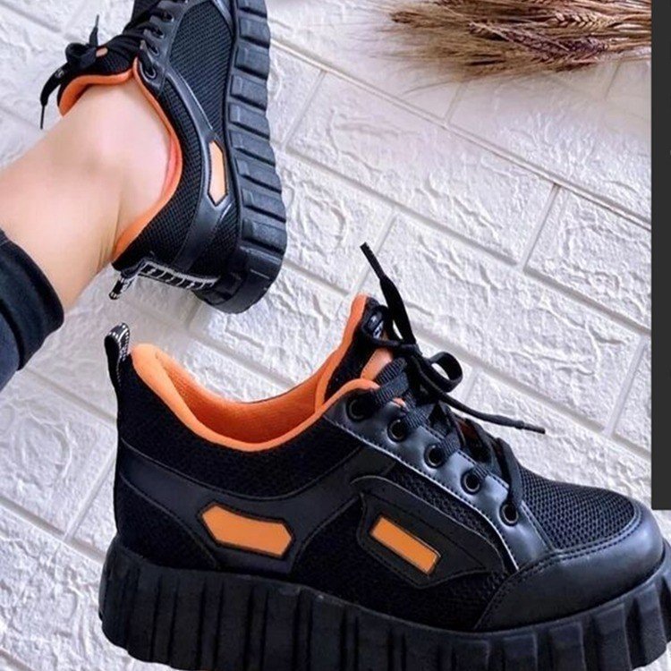 Platform Shoes Platform Shoes With Heightened White And Casual Canvas