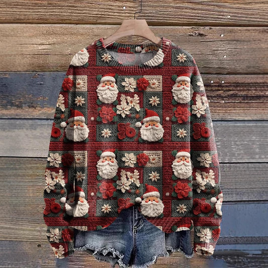 Chunky-knit Crewneck Sweater In A Thick, Heavyweight Fabricno Hood