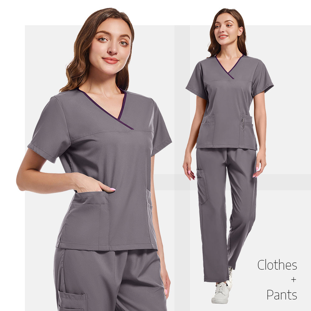 Uniform Sets Stretchy, Quick-drying Surgical Scrubs For Medical Staff In Operating Rooms