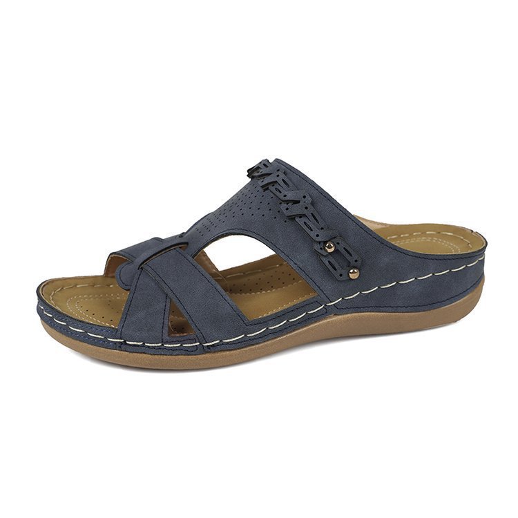 Waistline Wedge Slippers Women's Lightweight Summer