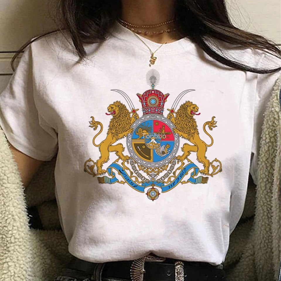 Men's And Women's Clothing Short-sleeve T-shirt Streetwear