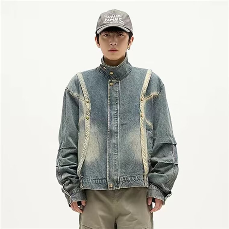 Men's Niche American Vintage Denim Jacket