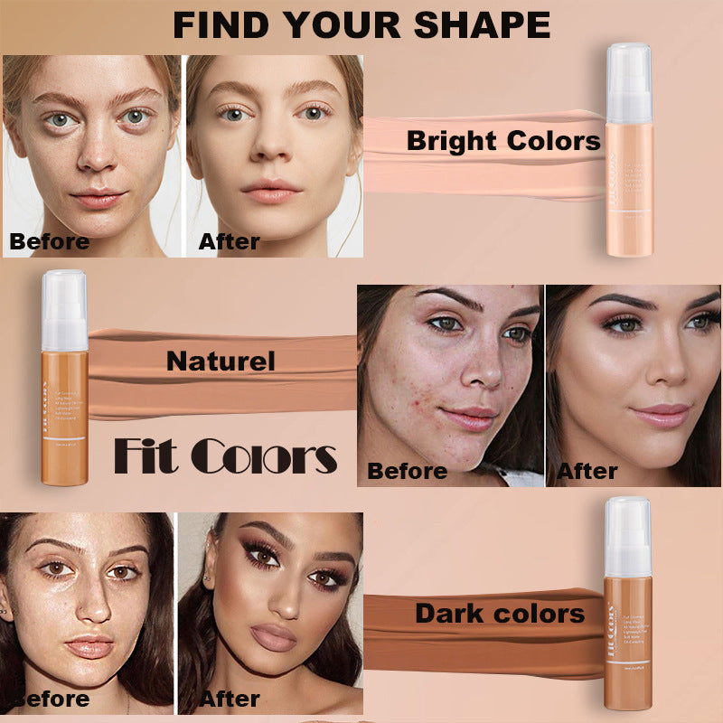 8-Color 30ml Matte Foundation Lotion