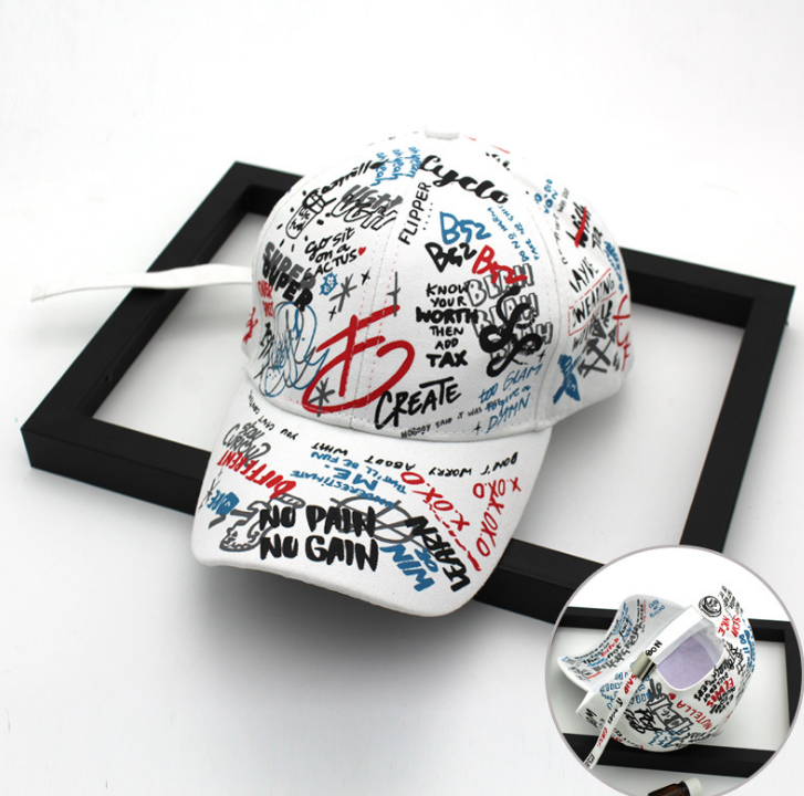 Men And Women's Fashion Personality Hip-hop Baseball Hat