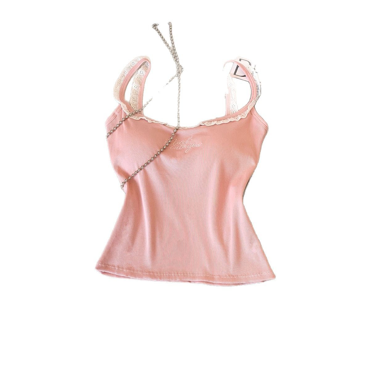 Women's Lace Camisole With Chest Pad