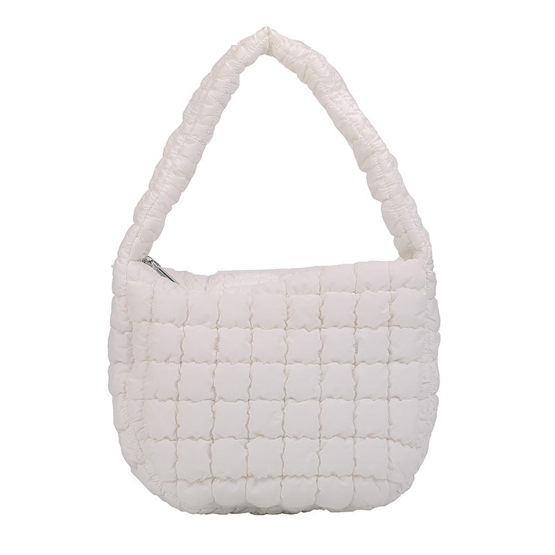New Korean Ins Style Fashion Pleated Cloud Soft Bag