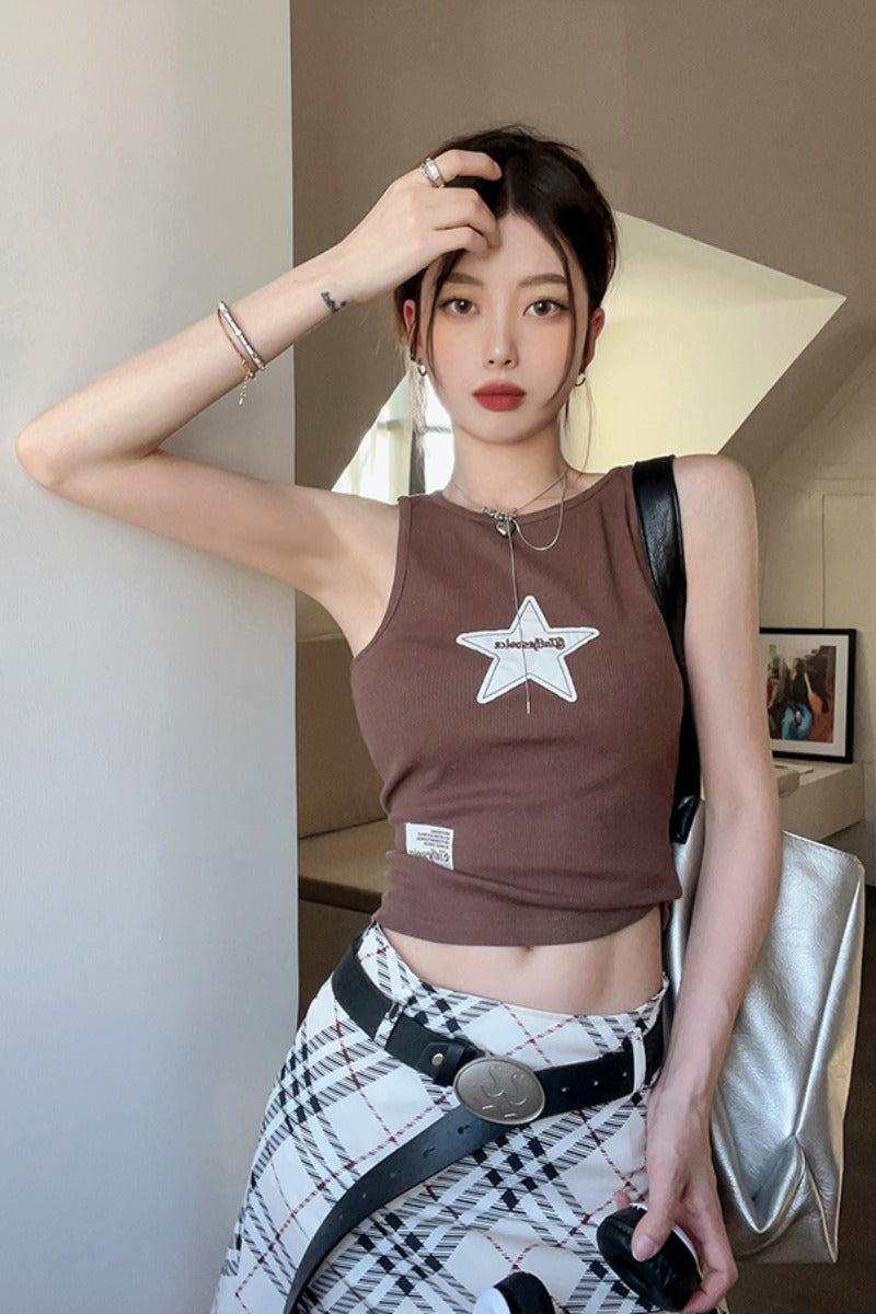 American Spicy Girls Racerback Tank Top For Inner And Outer Wear