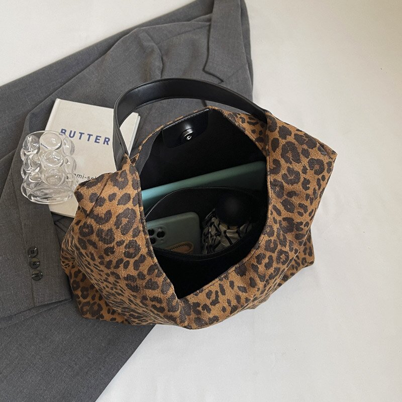 New Contrast Color Mother Bag Lazy Underarm Bag
