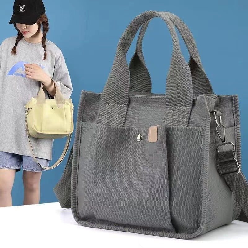 Large Capacity Portable Canvas Bag For Women