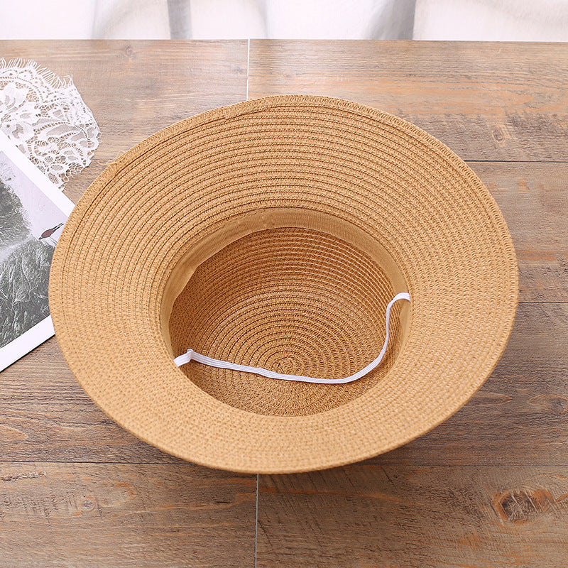 Women's Sun Protection Small Brim UV Protection Straw Hat