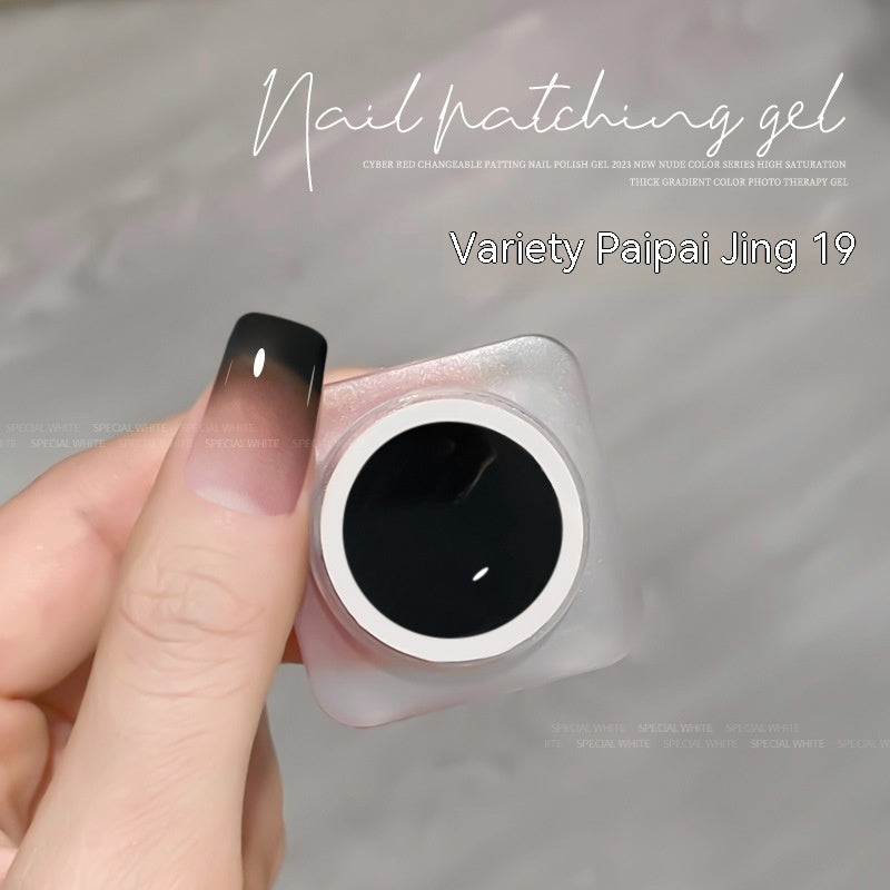 Popular All-matching Semi-solid Nail Art