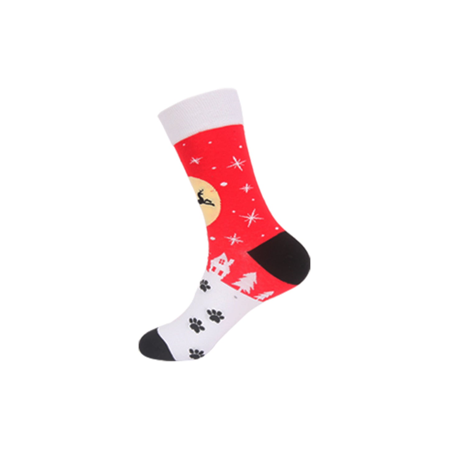 Christmas Men's And Women's Mid-calf Socks