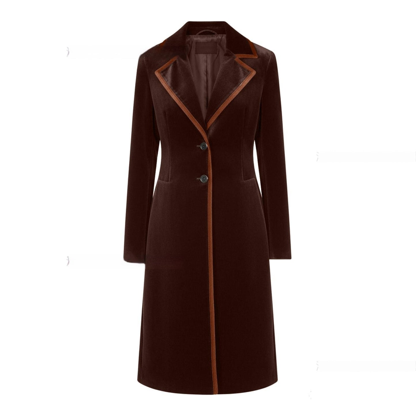 Stylish And Sophisticated Velvet Coat For Women