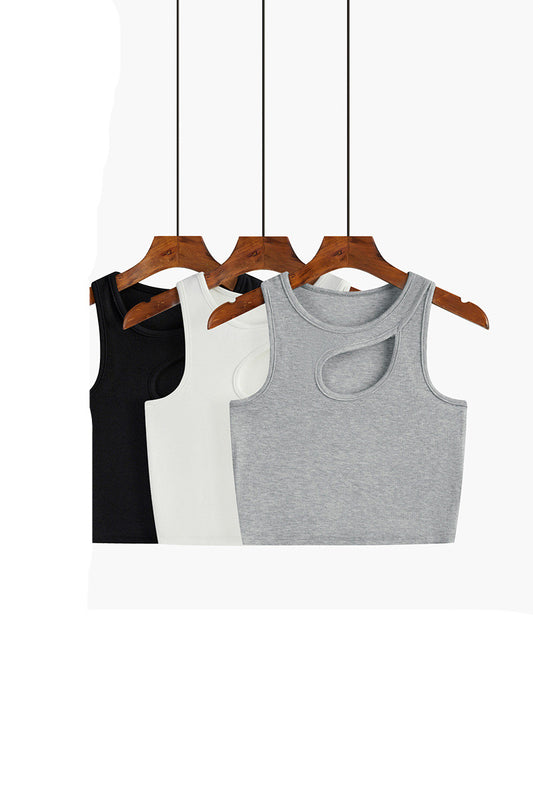 Women's Short Slim Vest Suspenders Early Spring