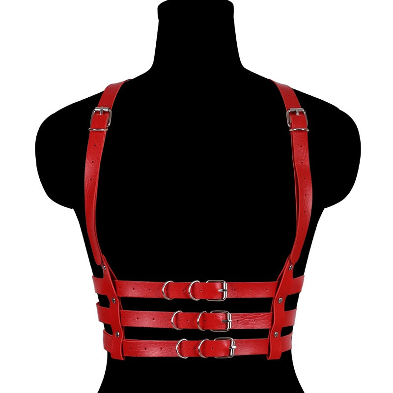 Fashion Nightclub Punk Bondage Strap Belt