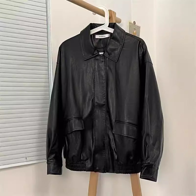 Men's Retro Coat Leather Jacket