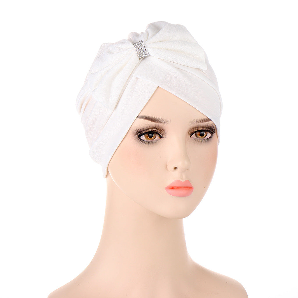 Tangled Bow Fashion Bandana Hat Forehead Cross