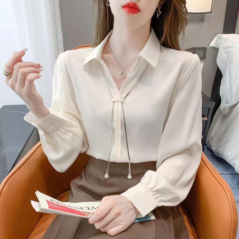New Stylish Chiffon Blouse For Women Korean Style