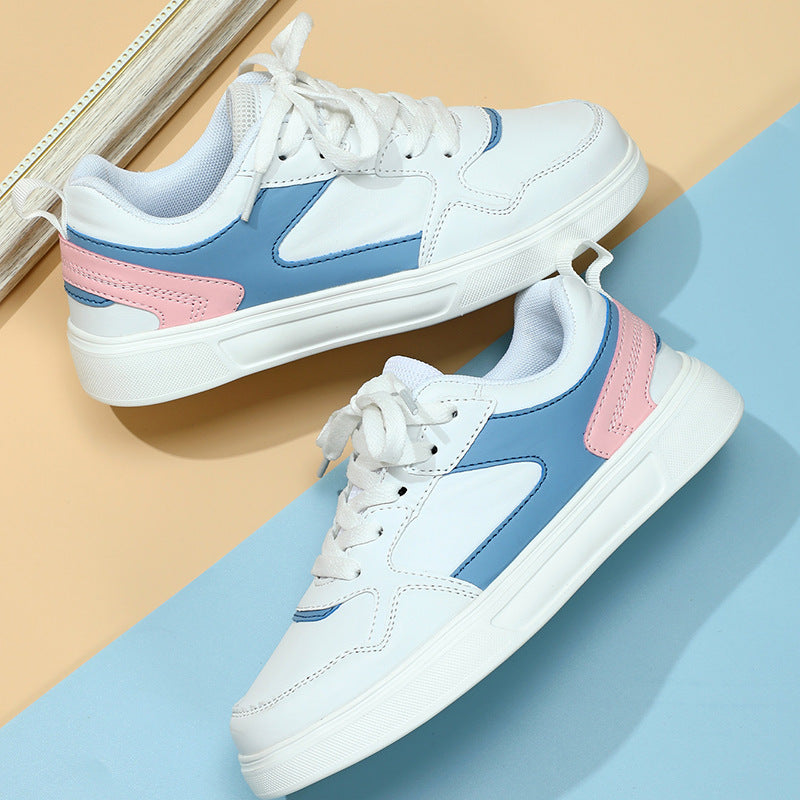 Platform Skateboard Shoes Couple Casual Flat Shoes