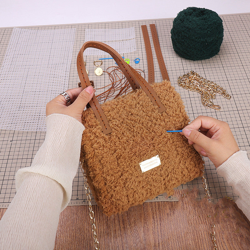 Made Of The Same Type Of Woolen Yarn And Hand