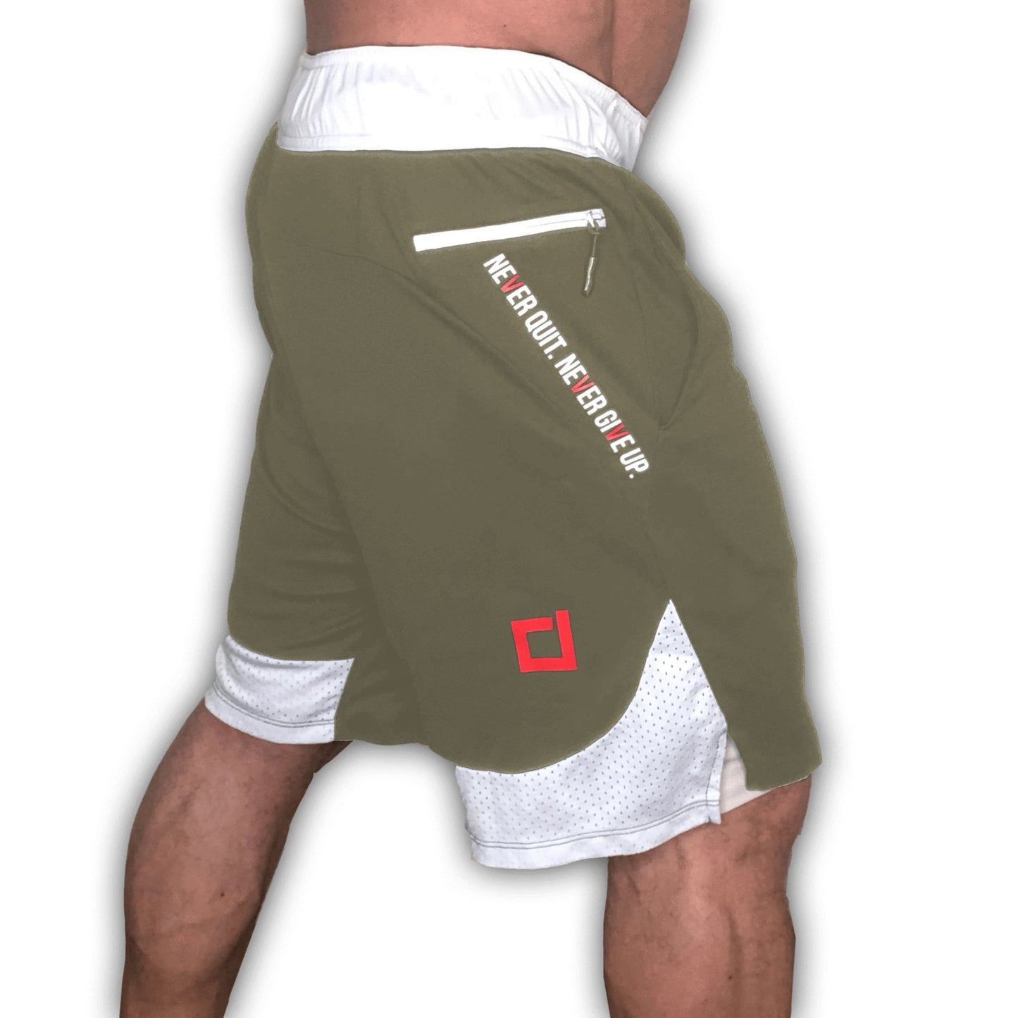 Men's Fashion Sports Double-layer Shorts