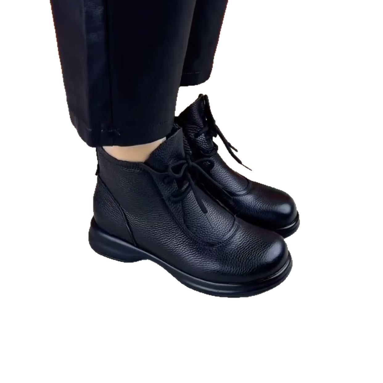 Women's  British-style Ankle Boots With Flat